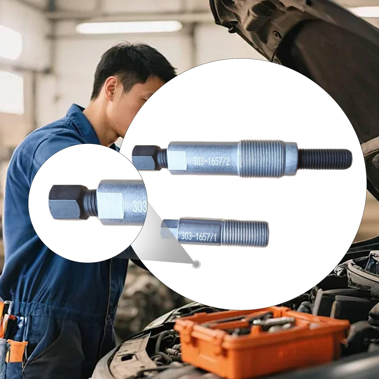 Workshop Use Tools - Metal Crankshaft Pulley Removal Tool Durable