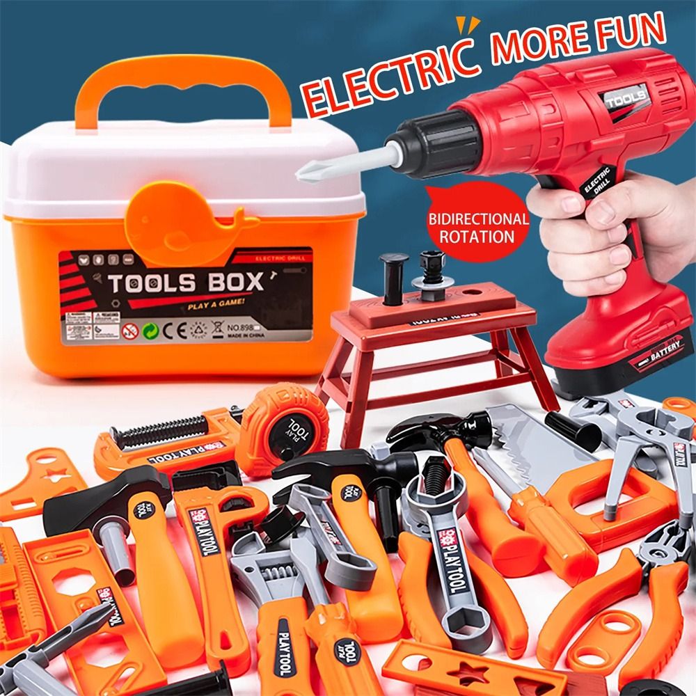Workshop Tools Toy - Electric Toy Drill Repair Tools Toys