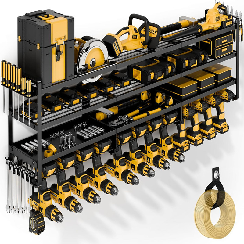 Workshop Tools Shelf - Large Power Tool Organizer Wall Mount