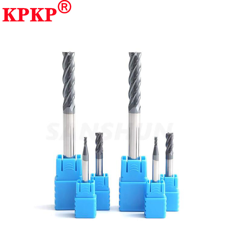 Workshop Tools Knife - HRC50 Tungsten Steel End Mill 4-Flute