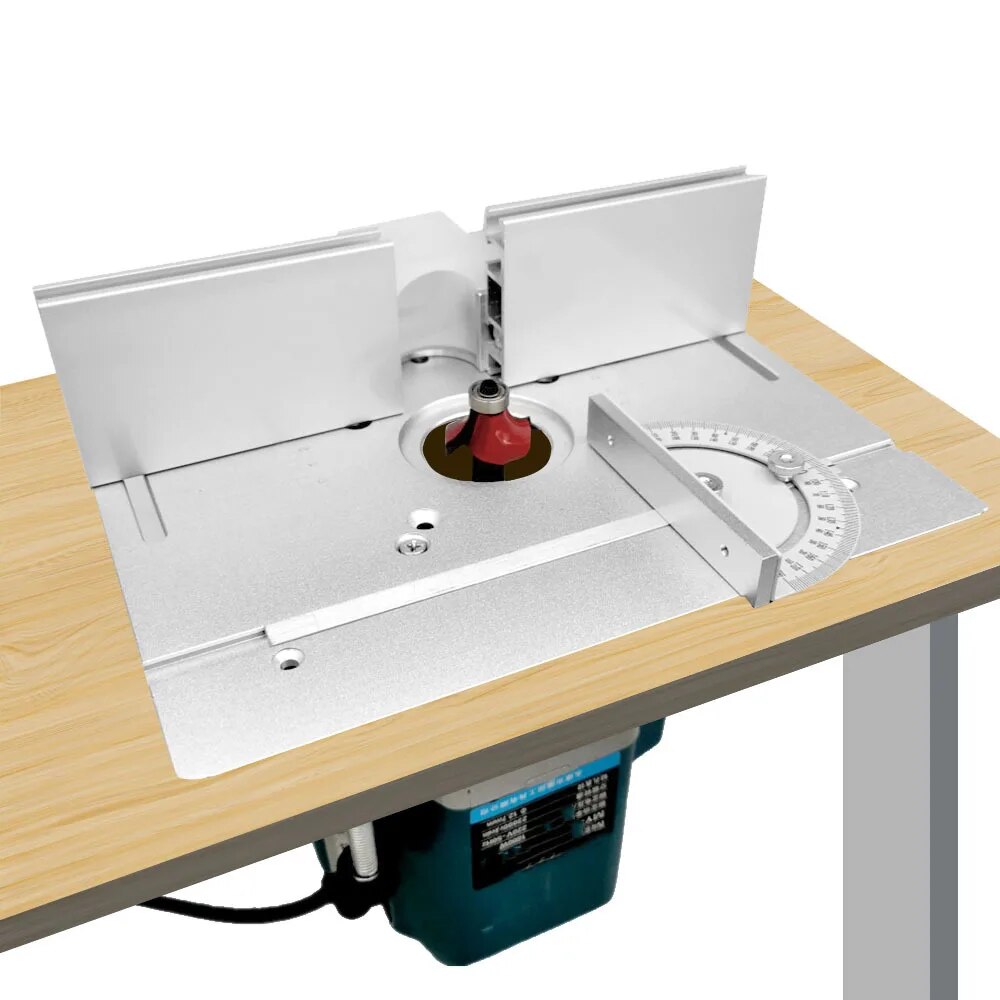 Router Table Insert - Multifunctional Aluminium Router Table Insert Plate