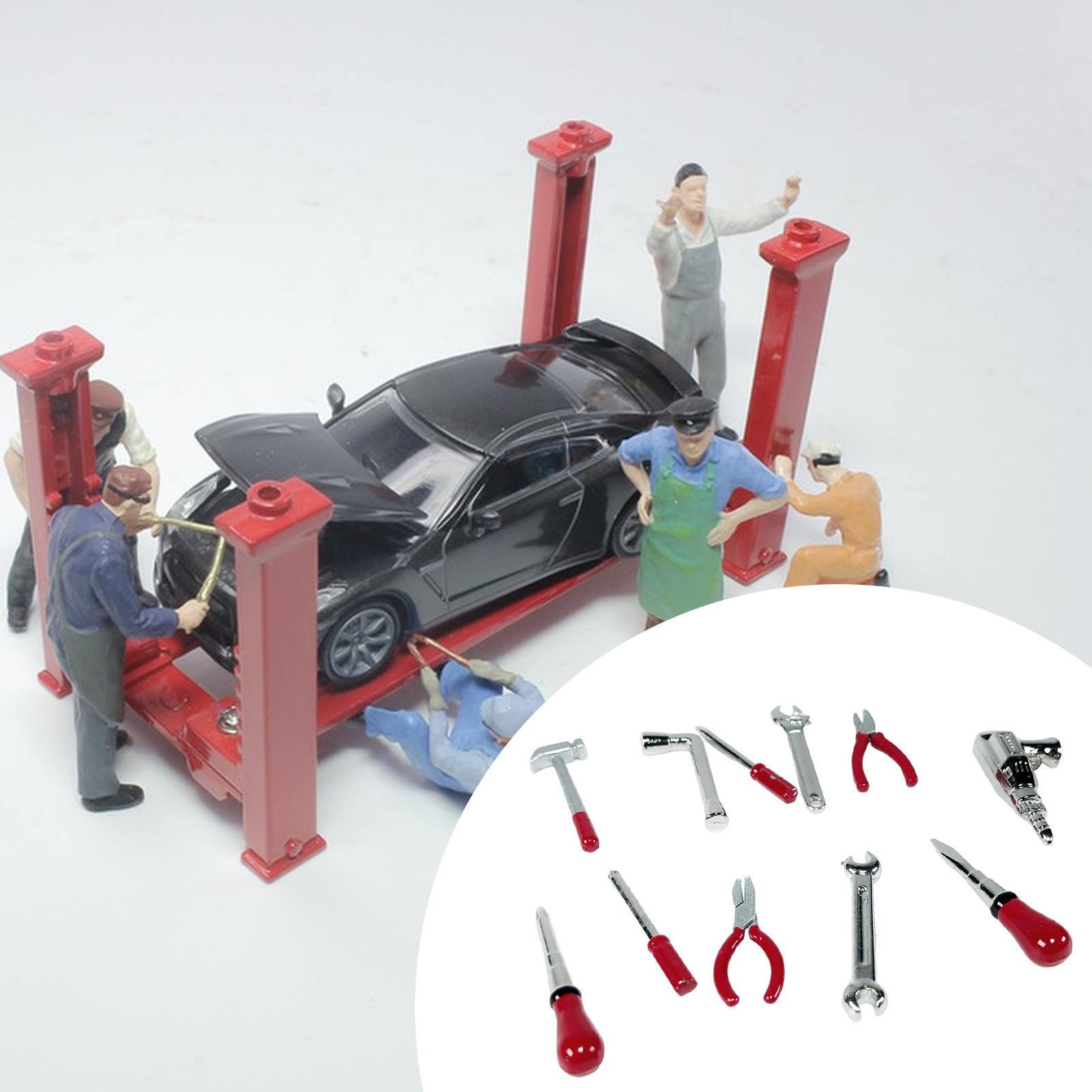 Workshop Tools Toy - 11 Pieces Car Repair Tools Models
