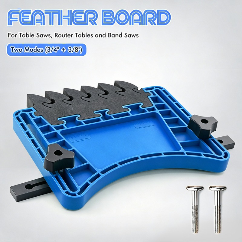 Router Table Insert - Woodworking Feather Board Anti Kickback Safety