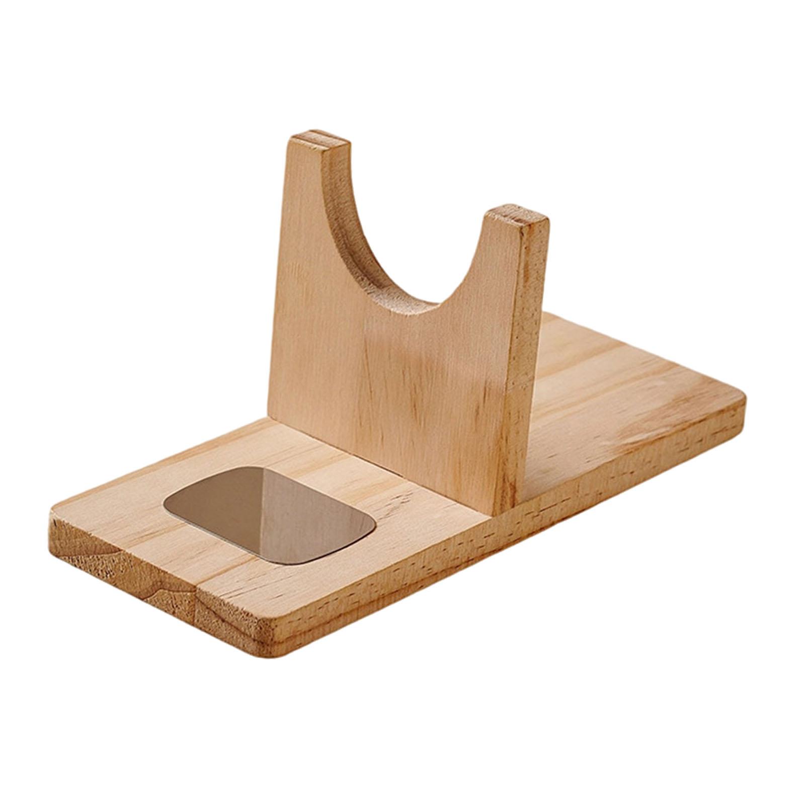 Wooden Hot Glue Holder Desktop - Workshop Tools Shelf ulasan dan harga