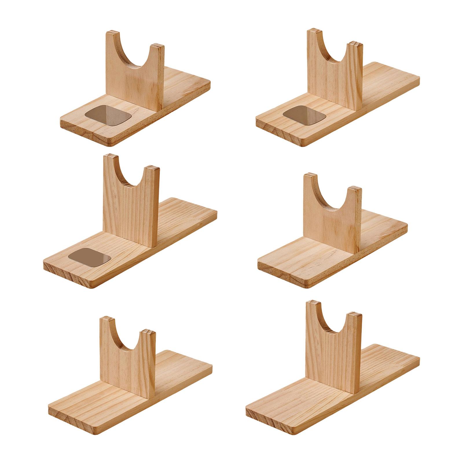 Wooden Hot Glue Holder Desktop - Workshop Tools Shelf ulasan dan harga