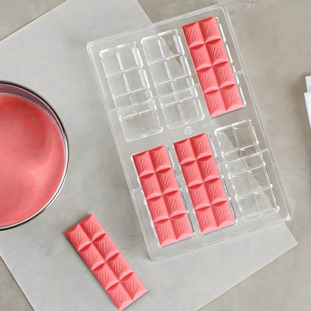 Plaid Chocolate Bar Mold, Clea - Workshop Use Tools ulasan dan harga