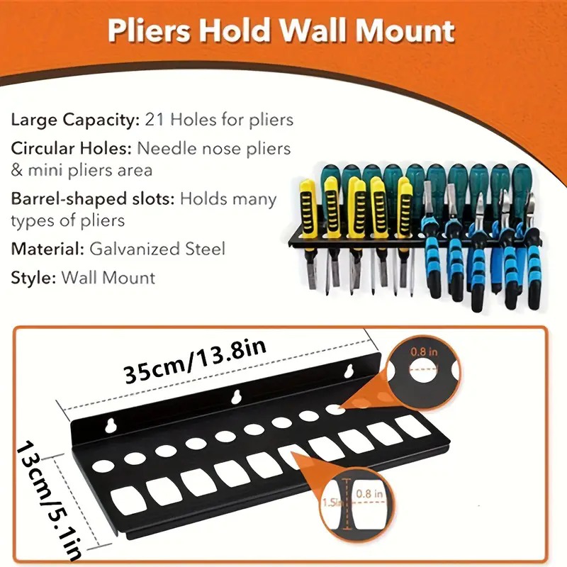 Wall Mount Auto Repair Tool St - Workshop Tools Shelf ulasan dan harga