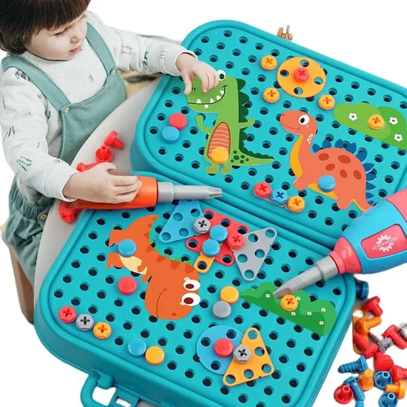 211-351Pieces Children Tool Se - Workshop Tools Toy ulasan dan harga