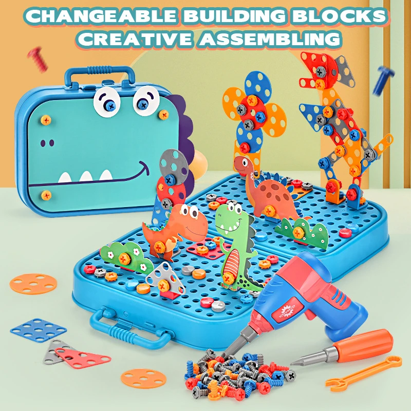 211-351Pieces Children Tool Se - Workshop Tools Toy ulasan dan harga