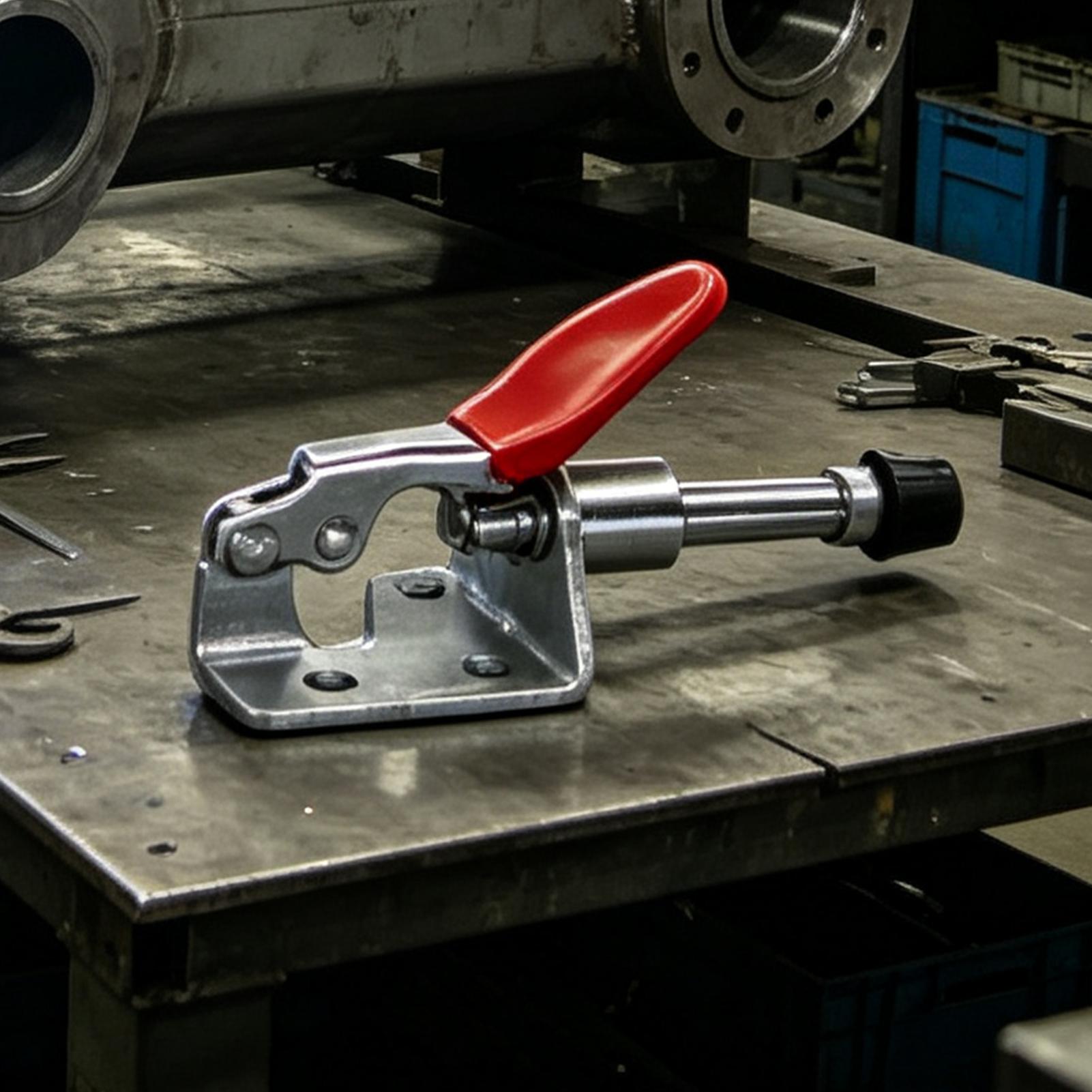 Horizontal Toggle Clamp 45kg H - Tools For Metal Workshop ulasan dan harga