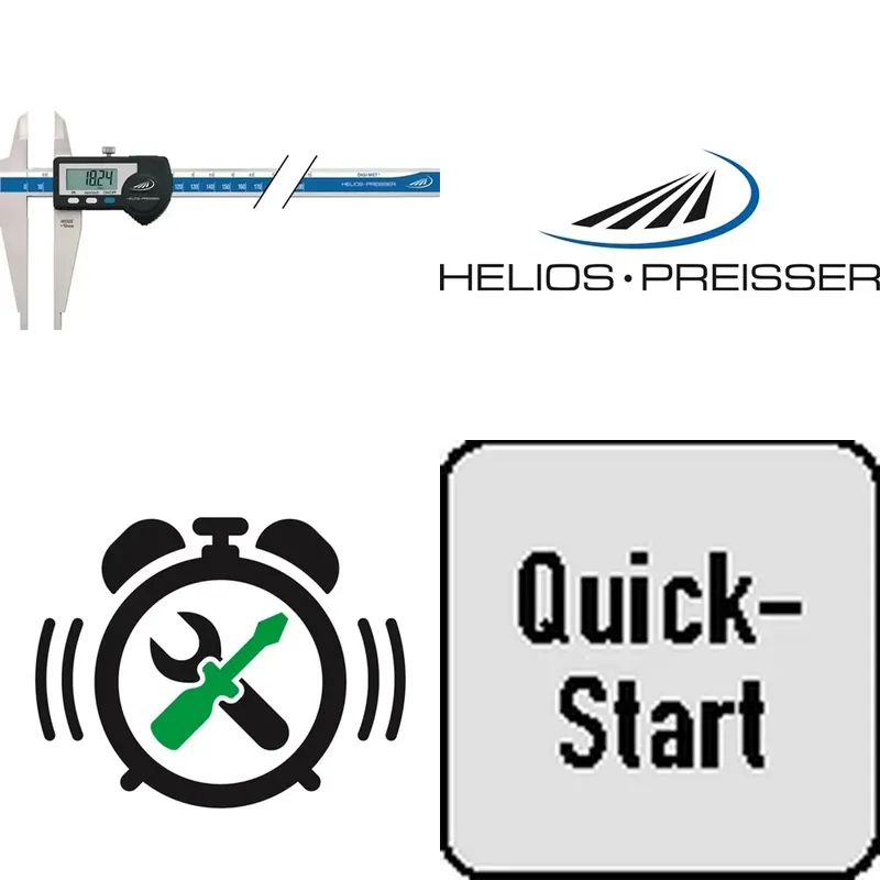 HELIOS PREISSER DIGI MET 500 m - Workshop Tools Knife ulasan dan harga