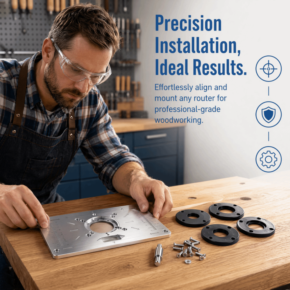 Aluminum Alloy Router Table In - Router Table Insert ulasan dan harga