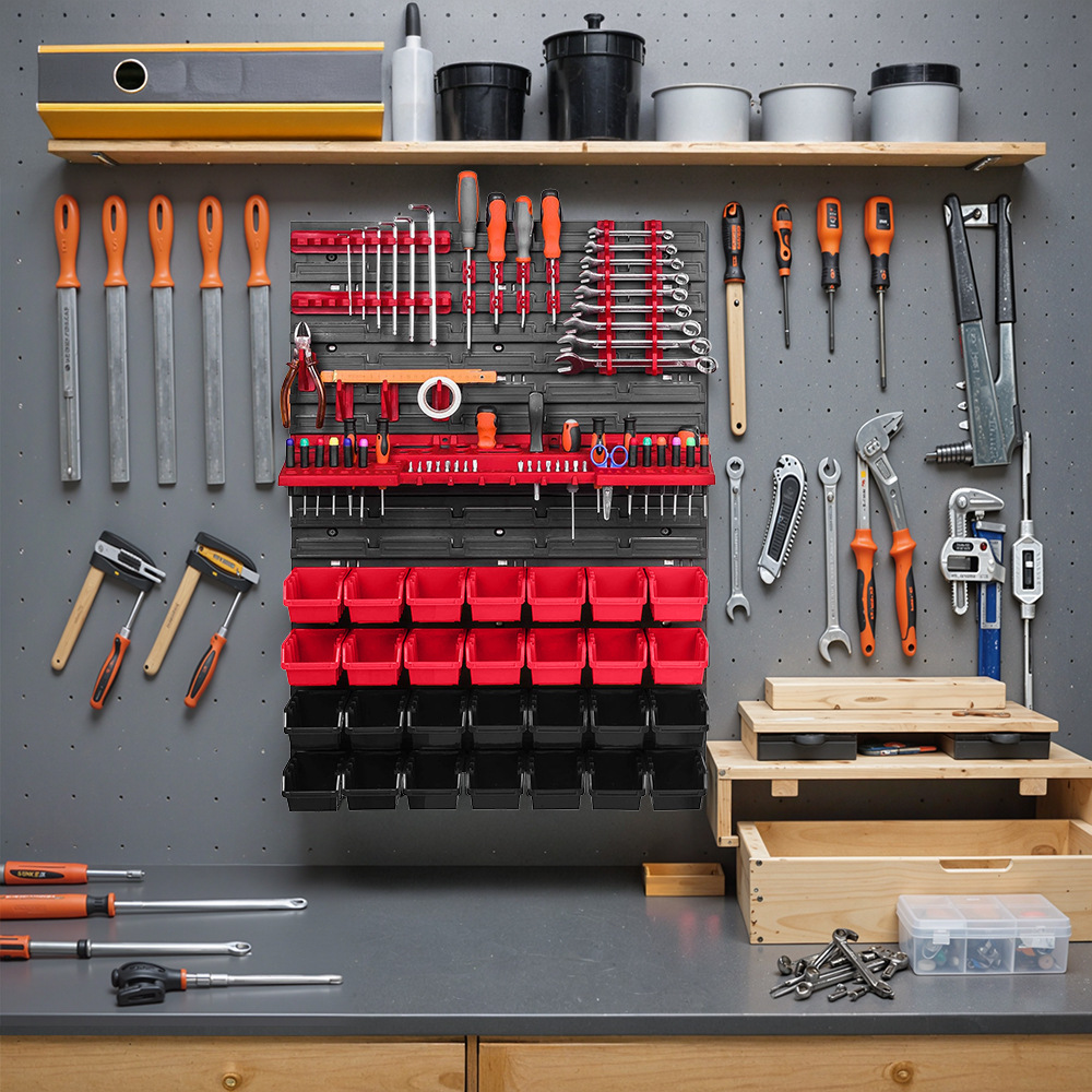 Tools Wall Storage Shelf Tool  - Workshop Tools Shelf ulasan dan harga