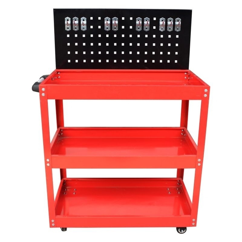 Tool cart Tool box Three-layer - Workshop Tools Shelf ulasan dan harga