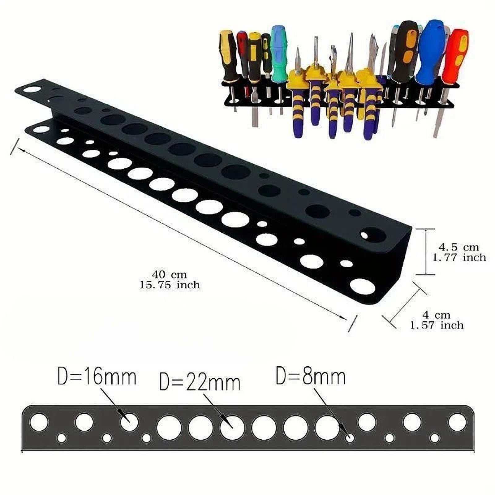 Wall Mounted Screwdrivers Hold - Workshop Tools On Wall ulasan dan harga