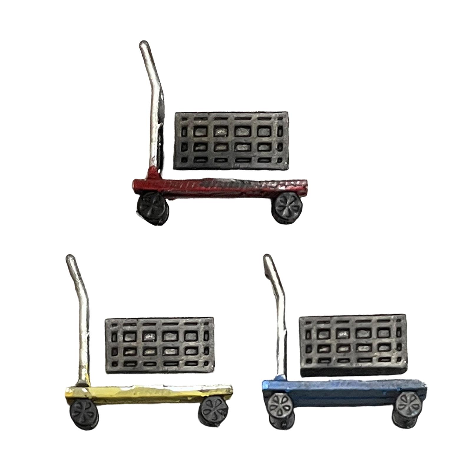Miniature Handcart in 1:64 Sca - Workshop Tools Toy ulasan dan harga