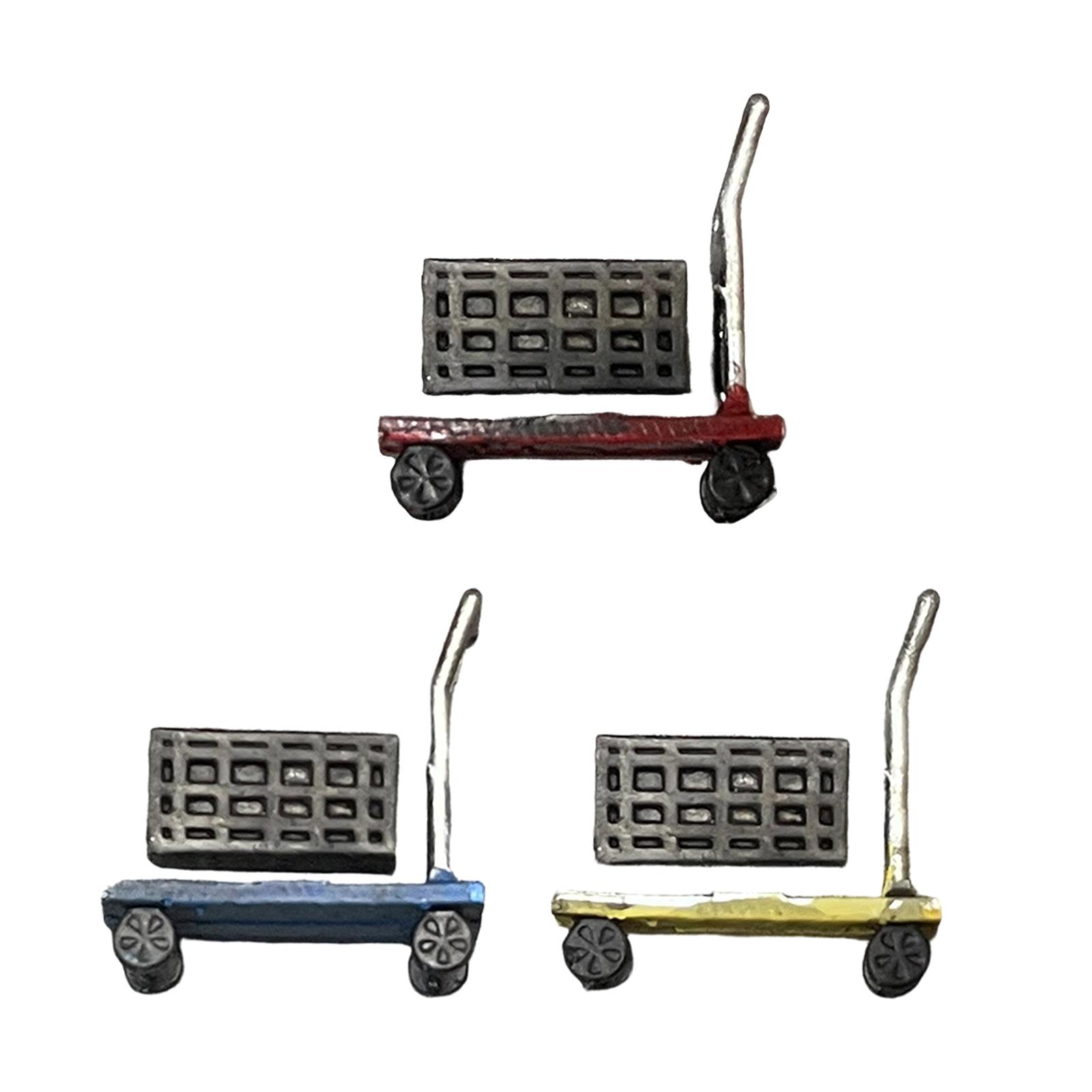 Miniature Handcart in 1:64 Sca - Workshop Tools Toy ulasan dan harga