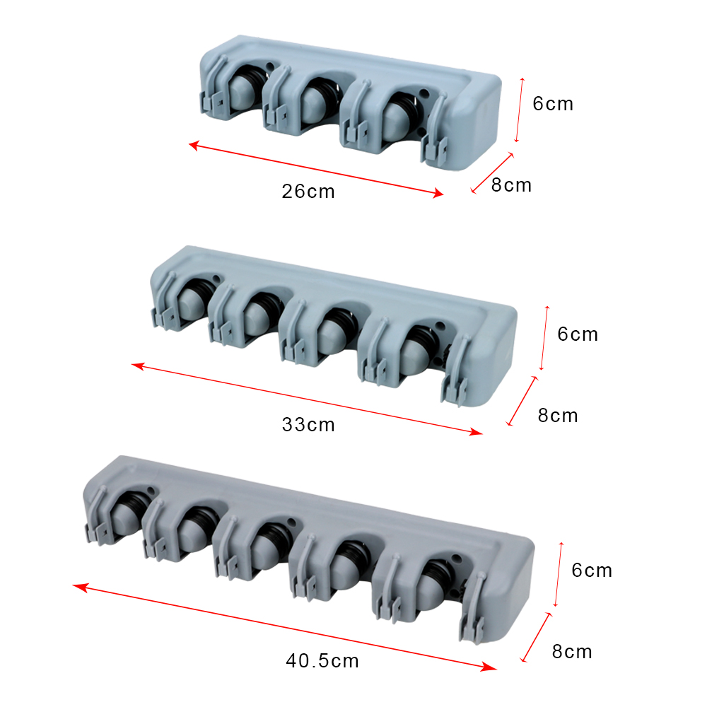 Magic Plastic Mop Holder Stora - Workshop Tools On Wall ulasan dan harga