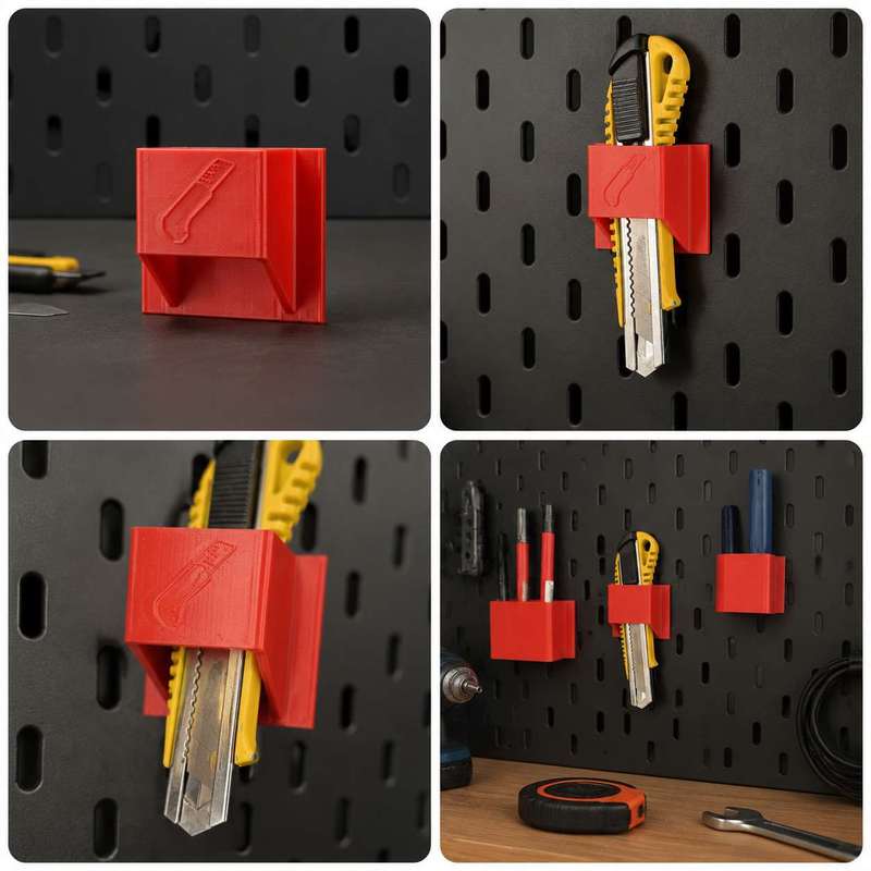 Pegboard Cutter Mount Compatib - Workshop Tools Knife ulasan dan harga