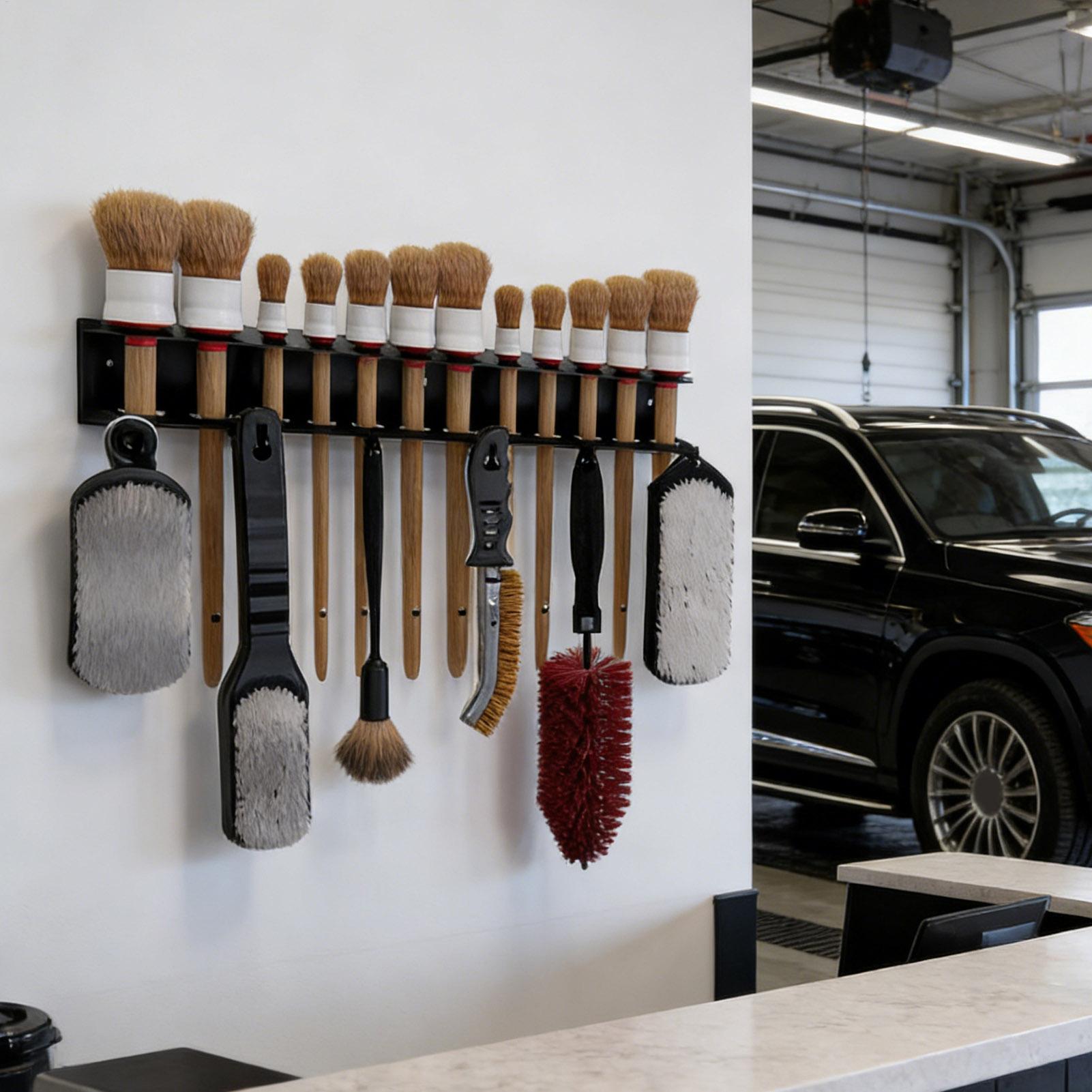 Detailing Brush Holder Steel C - Workshop Tools On Wall ulasan dan harga