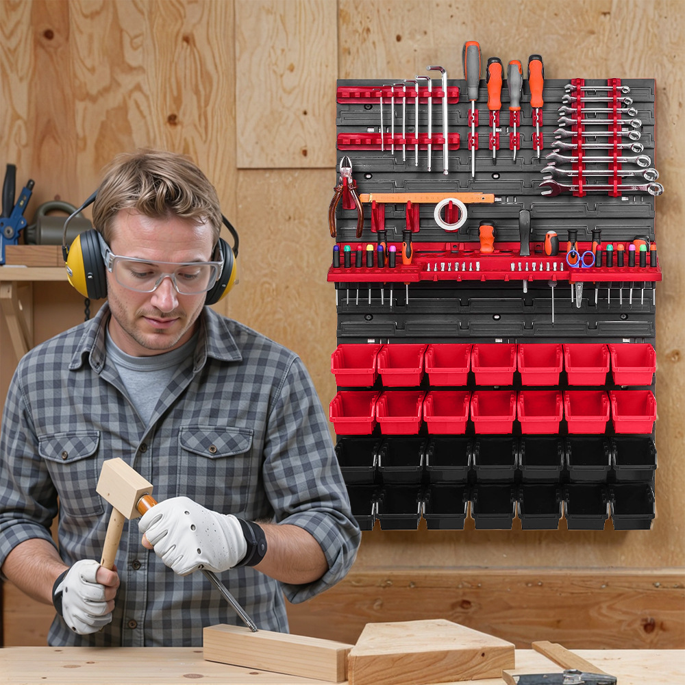 Tools Wall Storage Shelf Tool  - Workshop Tools Shelf ulasan dan harga