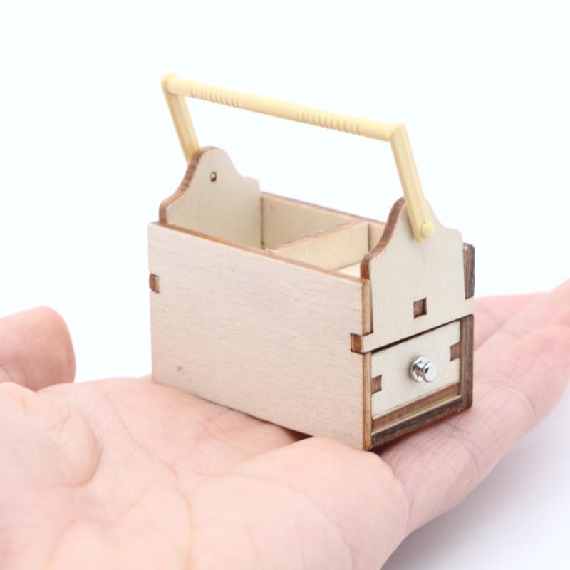 Hot 1/12 Dollhouse Mini Wooden - Workshop Tools Toy ulasan dan harga