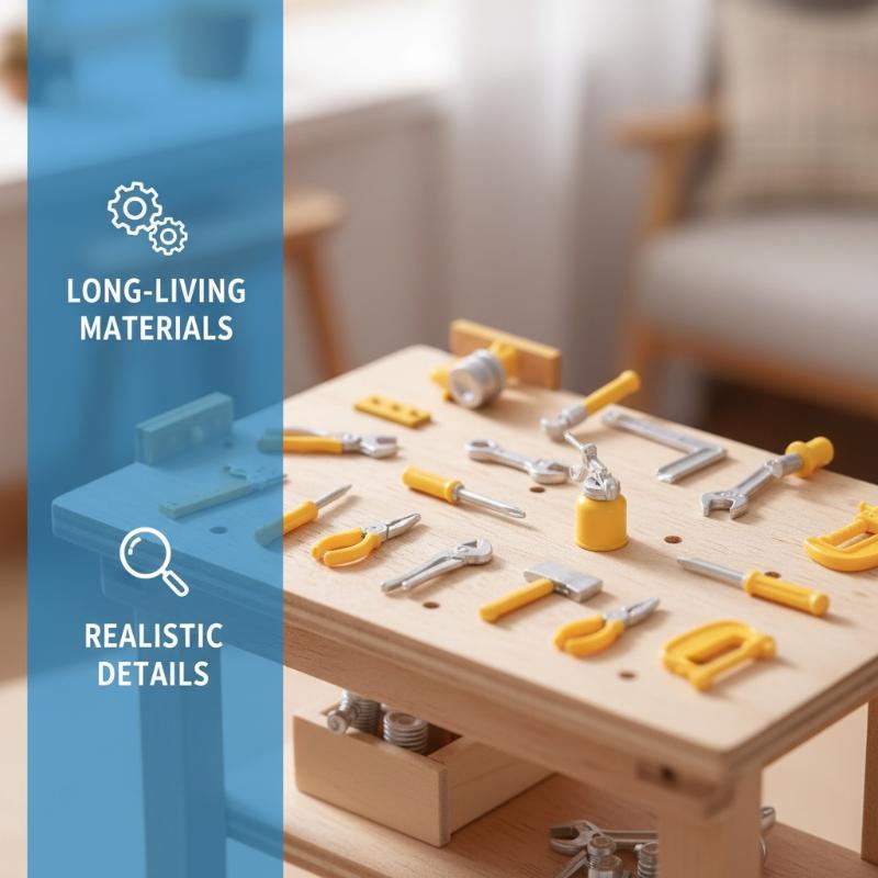 Dollhouse Workshop Mini Tools  - Workshop Tools Toy ulasan dan harga